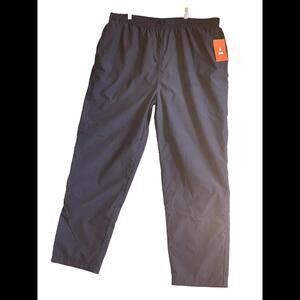 PERRY ELLIS AMERICA ACTIVE - Lined TRACK PANTS Blue Large Vintage